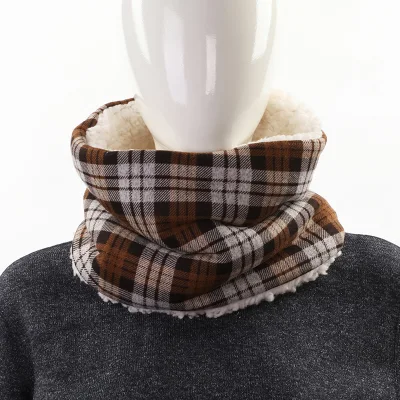 Venta al por mayor 2023 nueva llegada invierno chal bufanda a cuadros de alta calidad largo suave a cuadros tejido mujeres invierno grueso cálido bufanda
